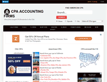 Tablet Screenshot of cpa-accounting-firms.com